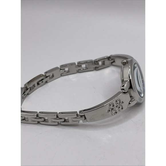 Rumours Women's Quartz Watch Blue/Green Dial Silver‎ Band- New Battery w/ Box - Picture 5 of 10